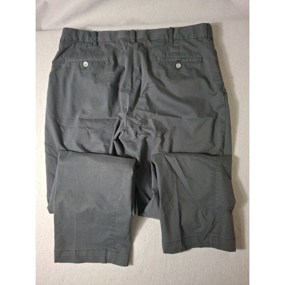 Polo Golf Ralph Lauren Pants Mens 36x32 Navy Blue Flat Front Classic Fit Preppy - Picture 10 of 11